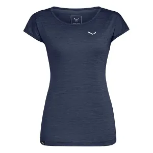 Футболка Salewa PUEZ MELANGE DRY W S/S TEE 26538 3966 темно-синий