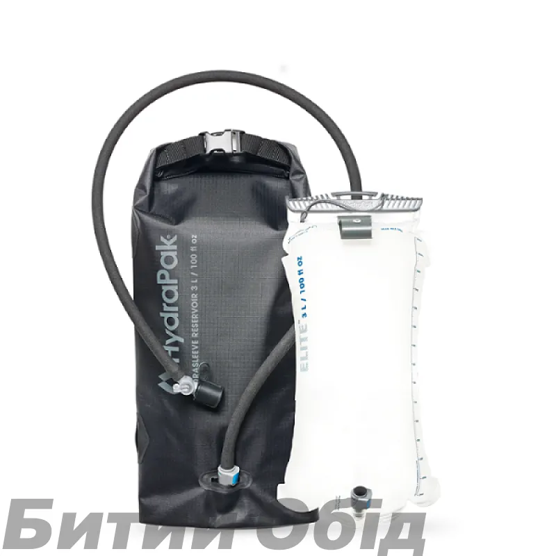 Питна система HydraPak Hydrasleeve Reservoir - 3L Chasm Black 