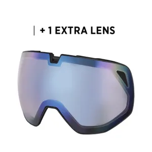 Маска гірськолижна Bolle Torus Neo, Royal Blue Matte/Black Chrome Cat 3 & Light Vermil, One Size