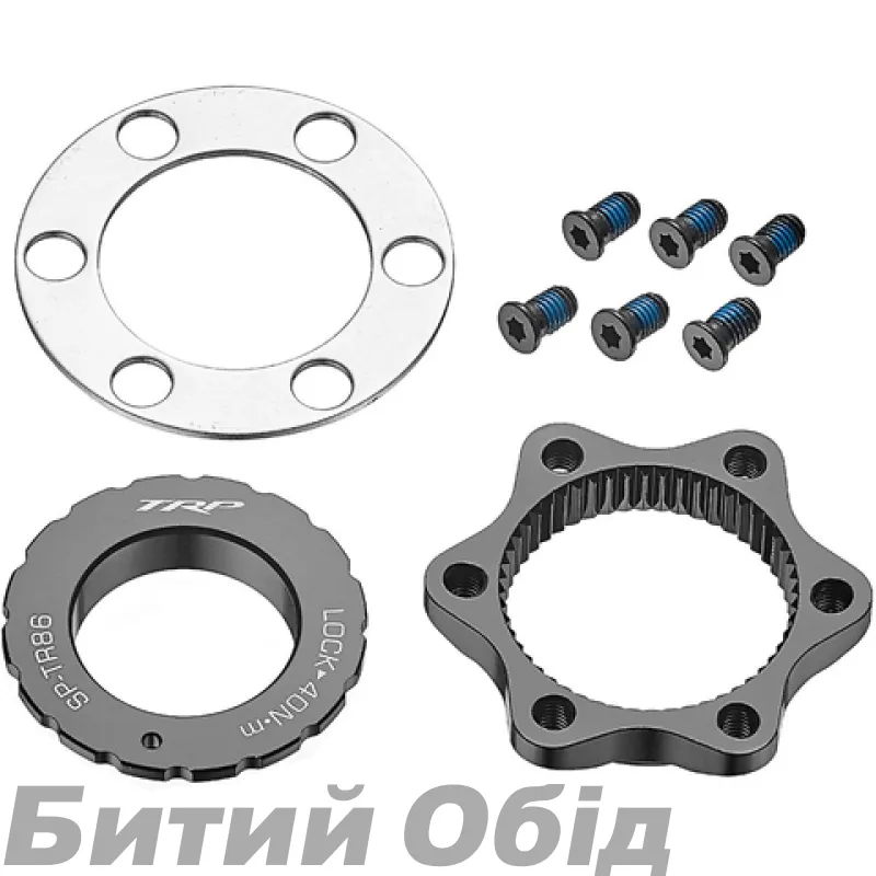 Адаптер ротора CL86 Center Lock to 6bolt 15-20мм вісі