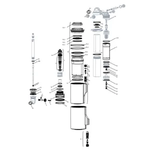 Колба демпфера RockShox DAMPER BODY/RES VIVID AIR R2C B1