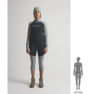 Термомайка SCOTT W DEFINED MERINO dark blue/light grey melange 