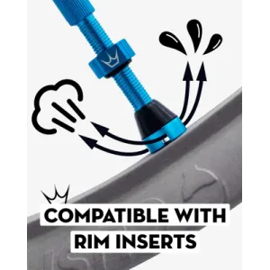 Ніпелі Peaty's x Chris King Tubeless Valves Ніпелі Peaty's x Chris King Tubeless Valves