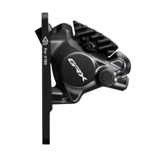 Калипер гидравл. диск торм Shimano BR-RX820, GRX, передний, FLAT MOUNT, 140/160MM ротор, колодка L05A RESIN PAD(W/FIN)