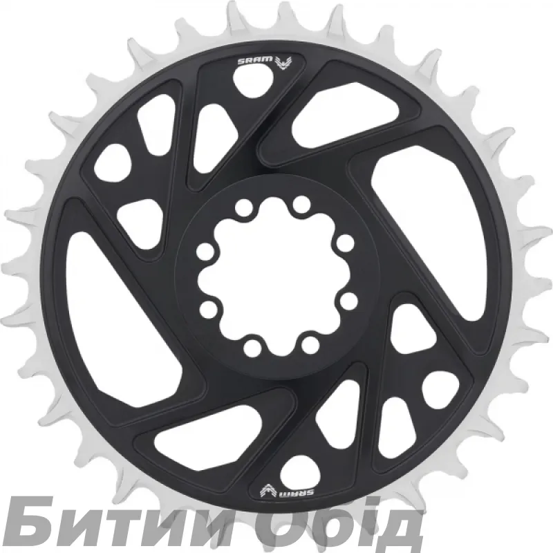 Зірка SRAM T-TYPE Direct Mount 3mm Offset Eagle (including 8 bolts) Black - XX D1