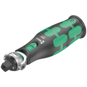 Компактная трещотка 8009 WERA Zyklop Pocket Imperial 1, со встроенным магазином для бит, 05004282001, дюймовый набор