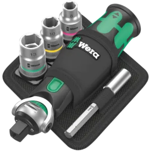 Набір інструментів 8009 WERA Zyklop Pocket Set 2, на поясній сумці, 05004281001