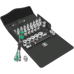 Набір Wera Zyklop Speed 8100 SB All-in, привід 3/8", 05003536001, метричний