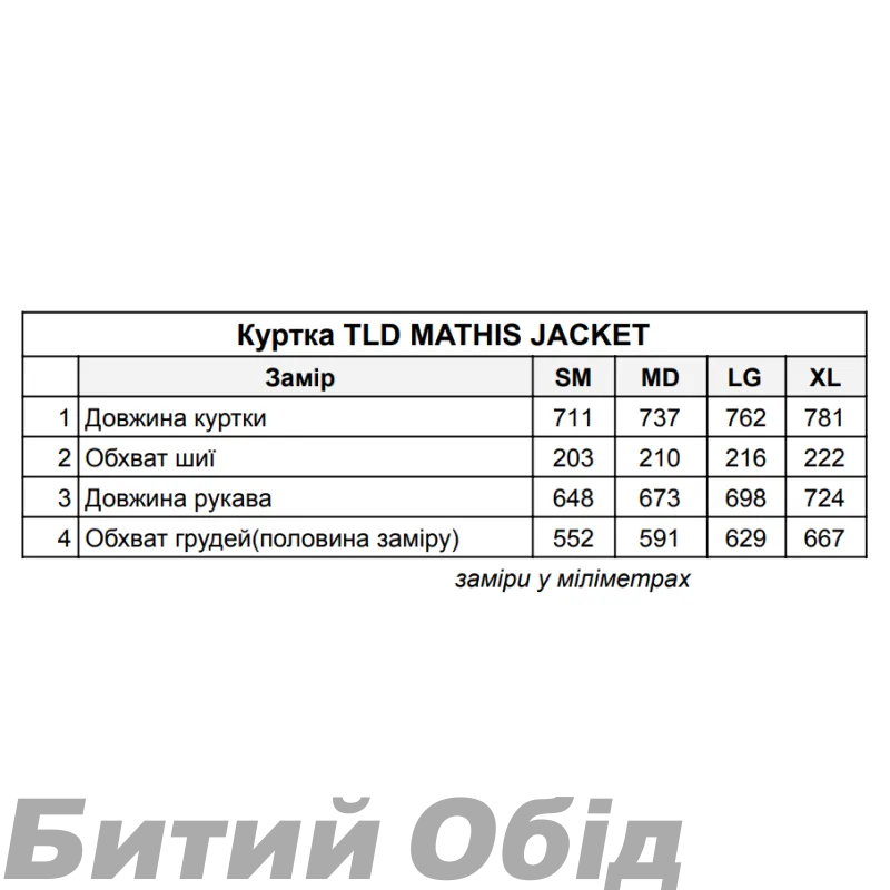 Куртка TLD MATHIS JACKET MONO [DARK EARTH]