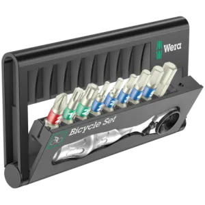Набор инструментов WERA с нержавеющими битами Bicycle Set 9, 05004177001