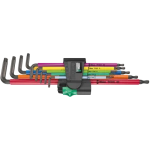 Набор Г-образных удлиненных ключей WERA 967/9 TX XL Multicolour 1, 05024480001