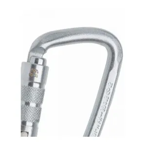 Карабін Edelrid Steel-D Twist Silver