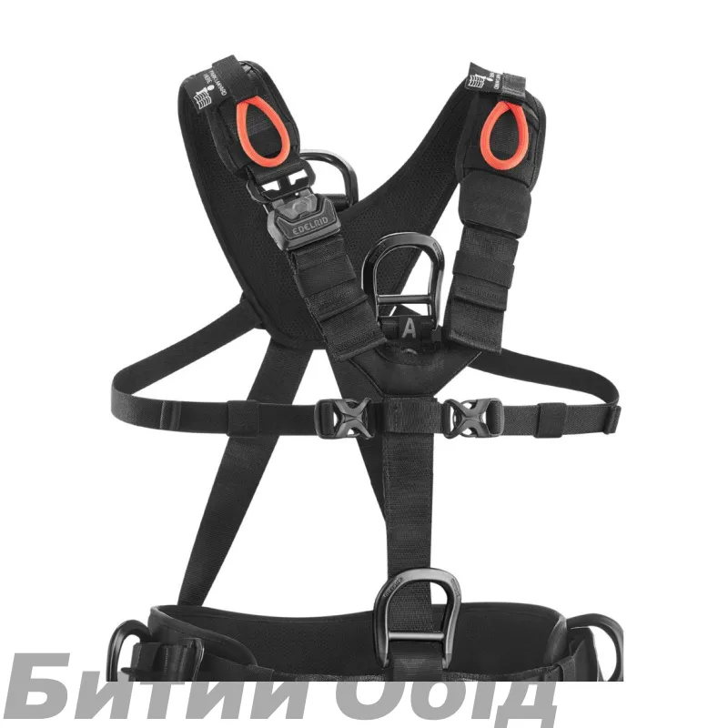Система страхувальна повна Edelrid Vertic Triple Lock Black II 