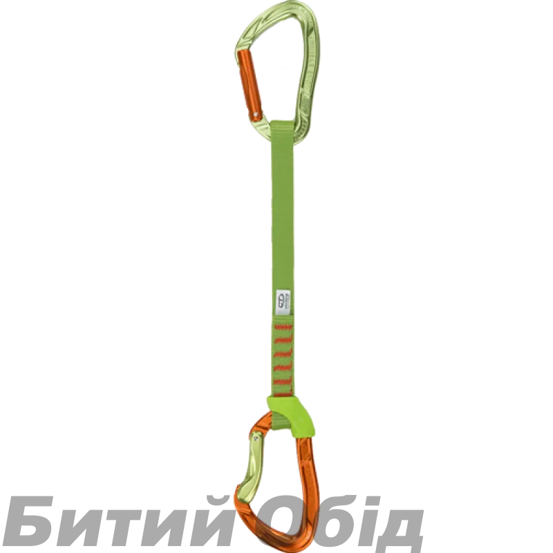 Відтяжка із карабінами Climbing Technology NIMBLE EVO Set NY orange/green