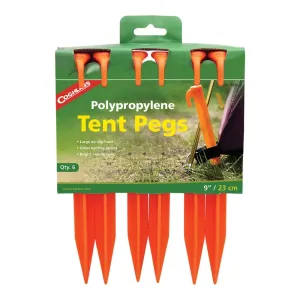 Колышки для палатки Coghlans Poly Tent Pegs - 9" - 6 Pack 9496 