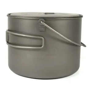 Каструля з розкладними ручками Toaks Titanium 1600ml Pot with Bail Handle
