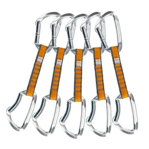 Набір відтяжок Climbing Technology Basic set ny 12cm – silver 5 шт