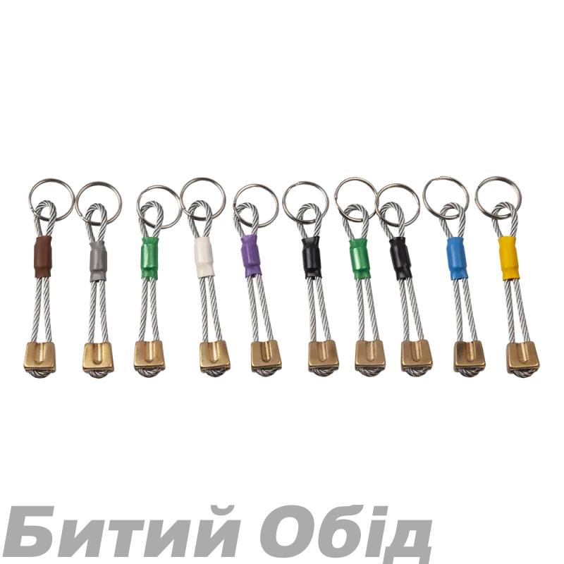 Брелок-закладка Rock Empire Keyring Brass