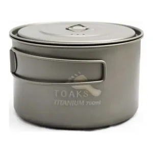 Каструля Toaks LIGHT Titanium 700ml Pot