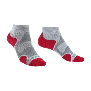 Шкарпетки Bridgedale Trail Sport LW Ankle Wmn 812 Grey/Raspberry