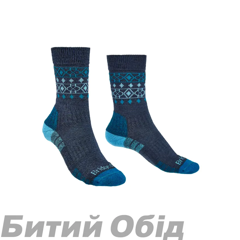 Носки Bridgedale Hike LW Endurance Boot Wmn Pattern