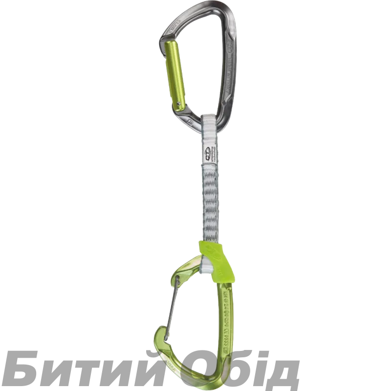 Відтяжка Climbing Technology Lime Mix set 12 cm DY