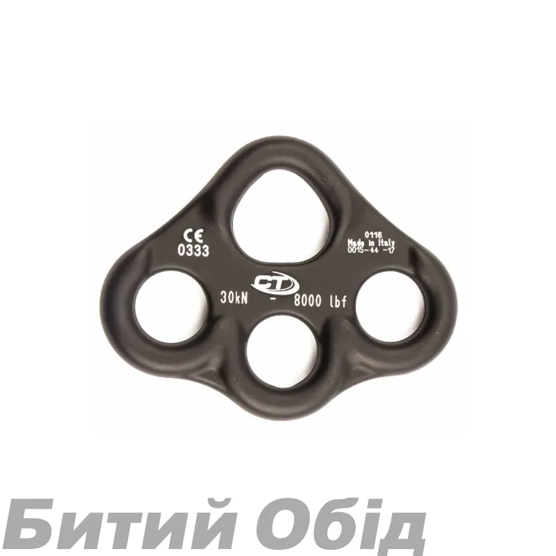 Такелажна пластина Climbing Technology CHEESE PLATE Small 30kN multianchor 
