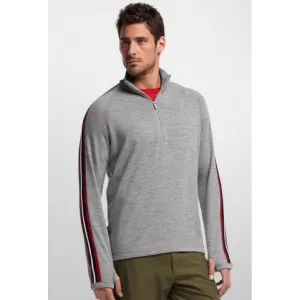 Кофта Icebreaker Coronet LS Half Zip MEN metro hthr/rocket/black/snow L