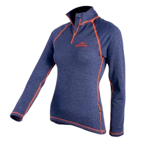 Пуловер FJORD NANSEN HALSA GOLF WOMEN navy melange