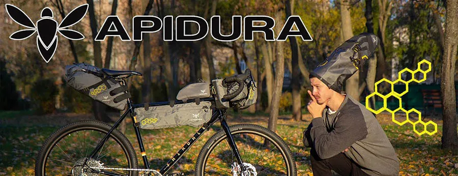 Apidura Байкпакинг: Велосумки, Сумки для Велосипеда: Сумки на руль, раму, багажник Apidura Байкпакинг: Велосумки, Сумки для Велосипеда: Сумки на руль, раму, багажник